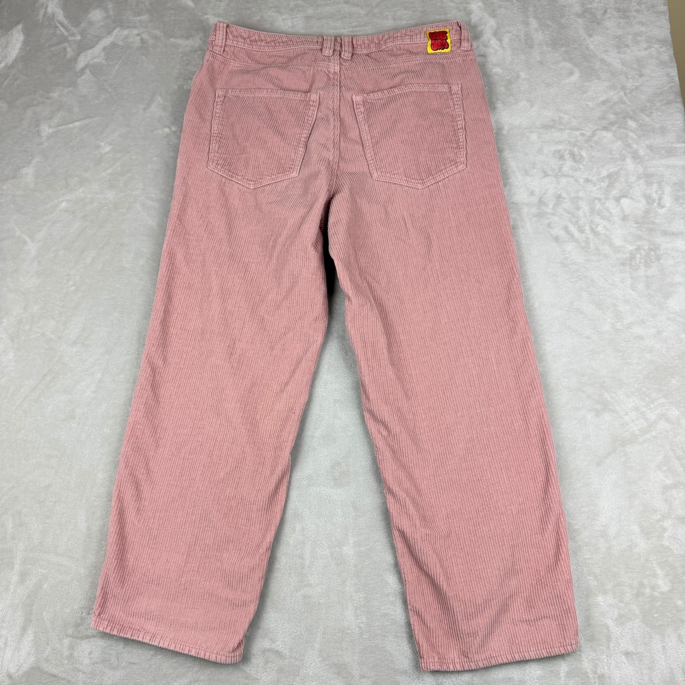 Empyre Corduroy Relaxed Skate Pants Men 34 (Fit 37x28) Dusty Pink Baggy Y2K - Picture 5 of 13
